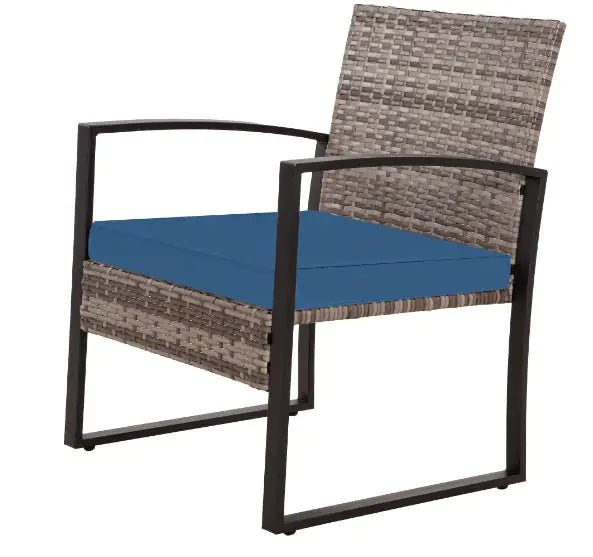 Grey Rattan Sofa